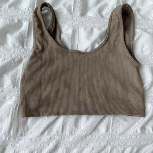 Set active sculptflex tan sports bra XS - Sand